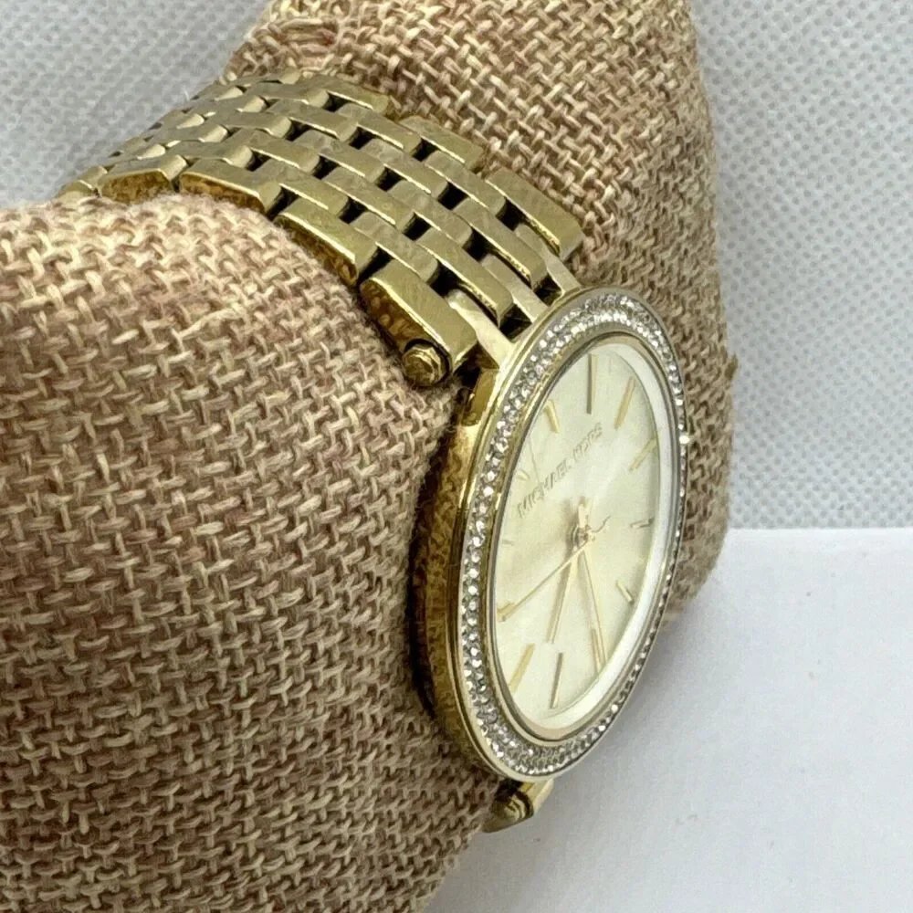 Michael Kors Darci MK3191 Women's Gold Stainless Steel Analog Dial Watch JNA611